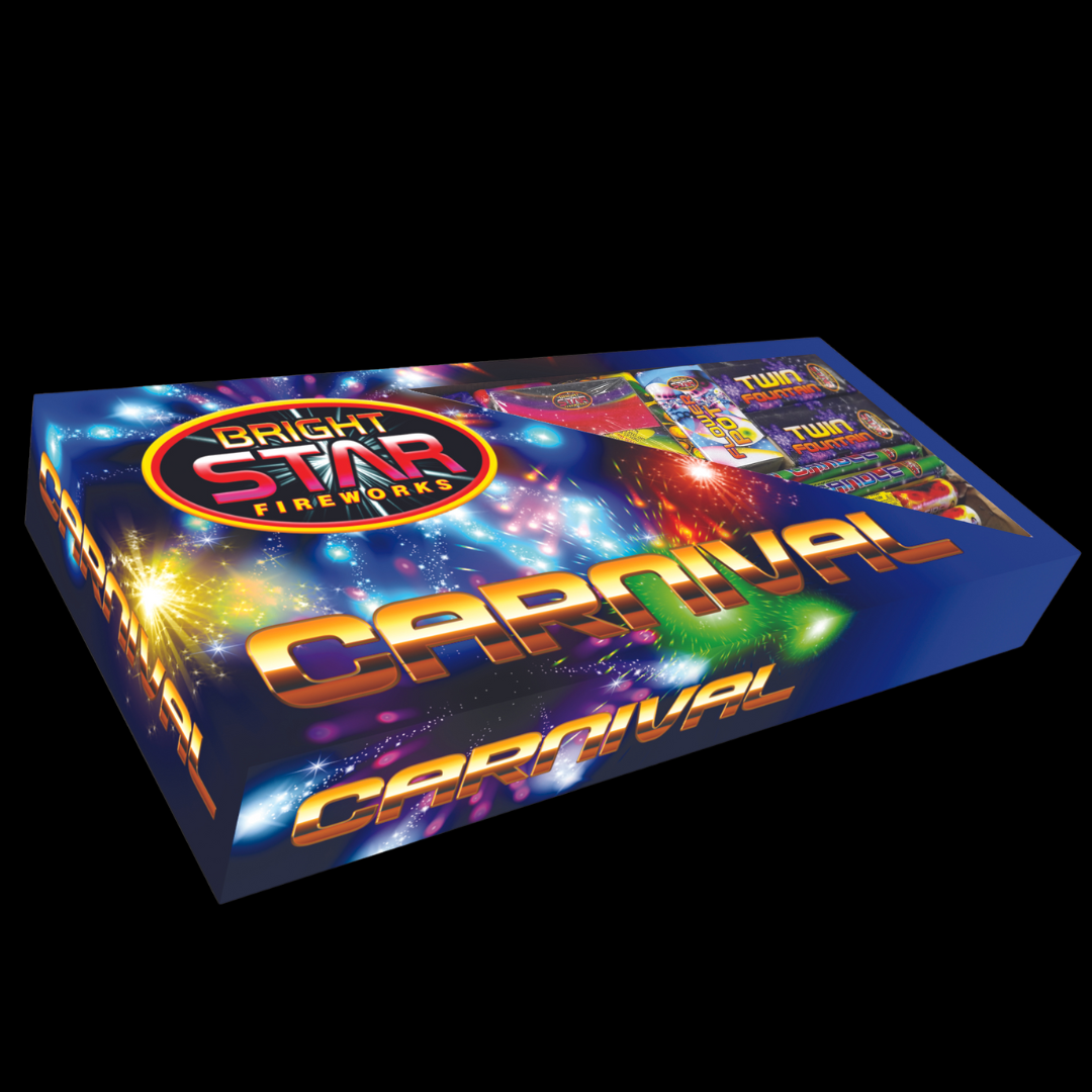 Carnival 32 Piece Selection Box by Bright Star Fireworks - Coventry Fireworks King