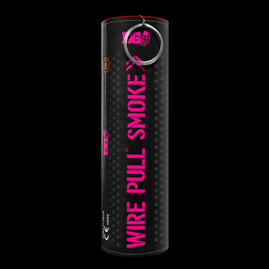 Pink 90 Second WP40 Smoke Grenade by Enola Gaye - Coventry Fireworks King