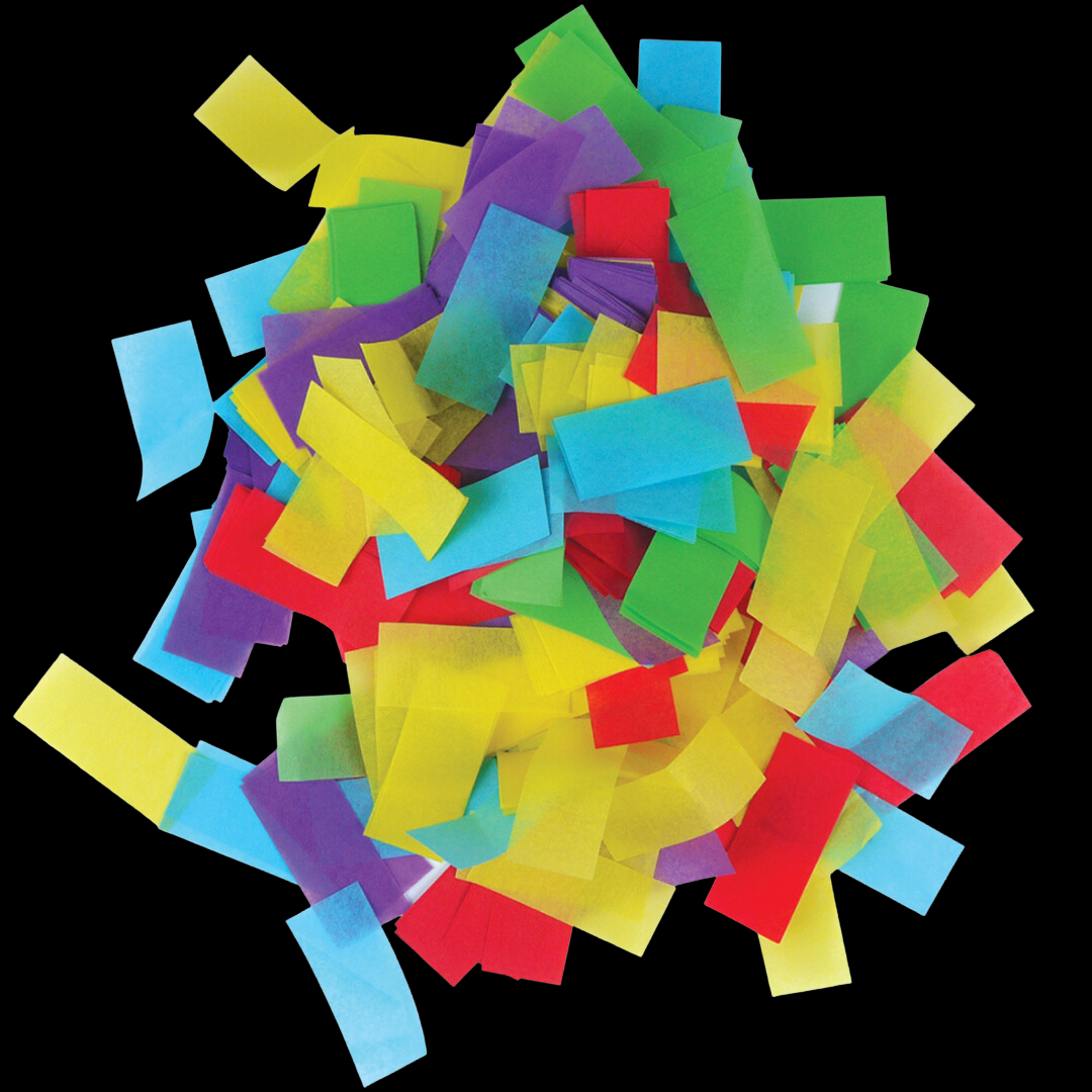 80cm Giant Multi Colour Confetti Cannon by Party Time - Coventry Fireworks King