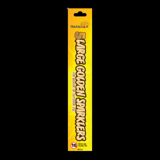 10" Outdoor Sparklers (5 Pack) by Trafalgar Fireworks - Coventry Fireworks King