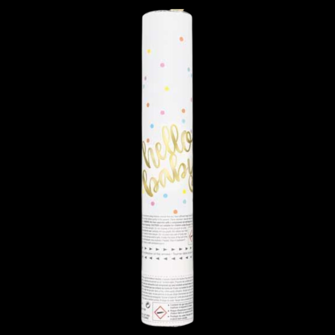 Gender Reveal Blue/Boy 30cm Confetti Cannon by Unique Party - Coventry Fireworks King