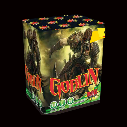 Goblin 20 Shot Cake by Big Star Fireworks - Coventry Fireworks King