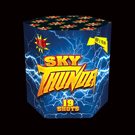 Sky Thunder 19 Shot Cake by Big Star Fireworks - Coventry Fireworks King