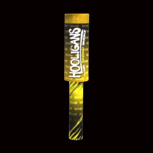 Yellow 60 Second Handheld Smoke Grenade by Klasek Pyrotechnics - Coventry Fireworks King