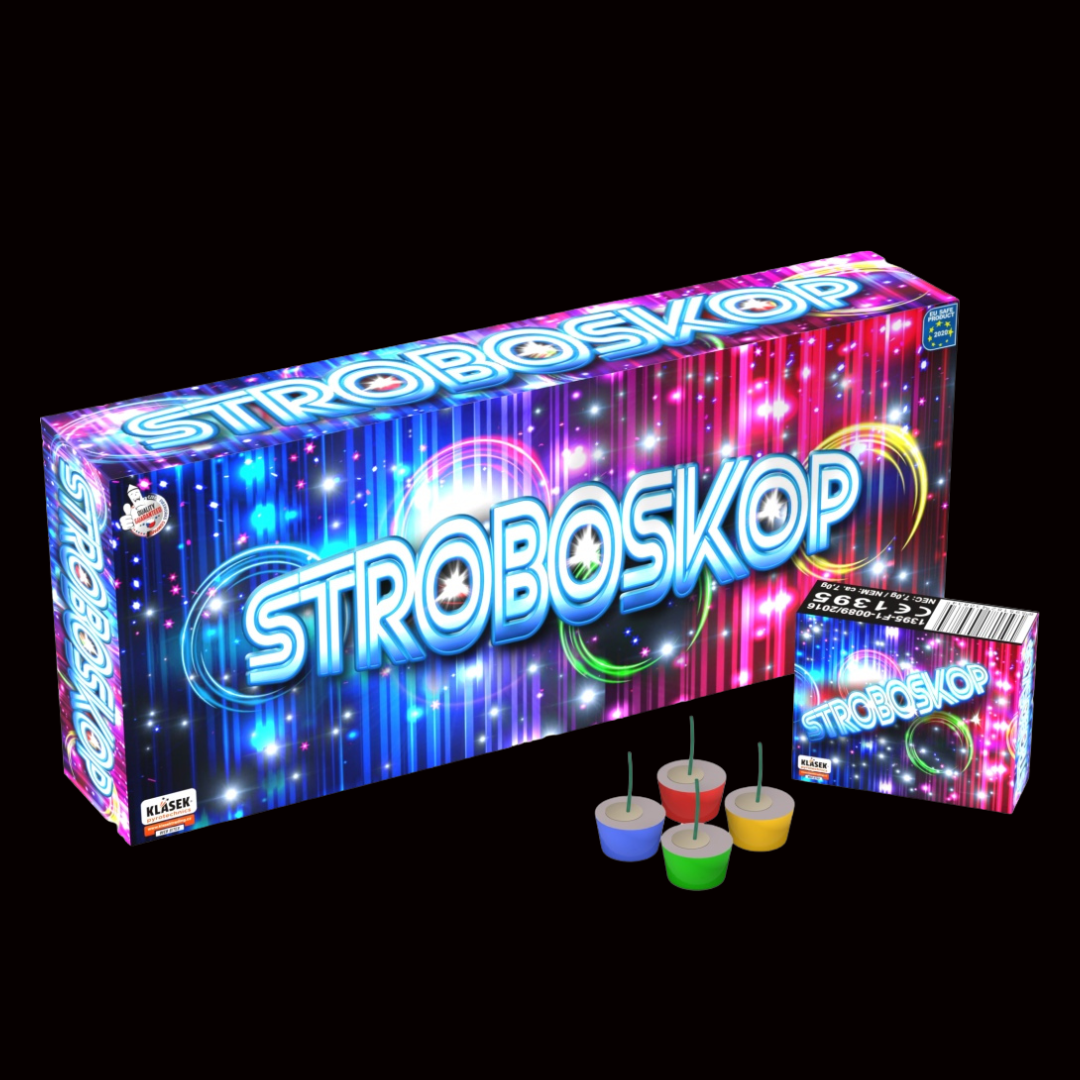 Stroboskop Strobe (4 Pack) by Klasek Pyrotechnics – Coventry