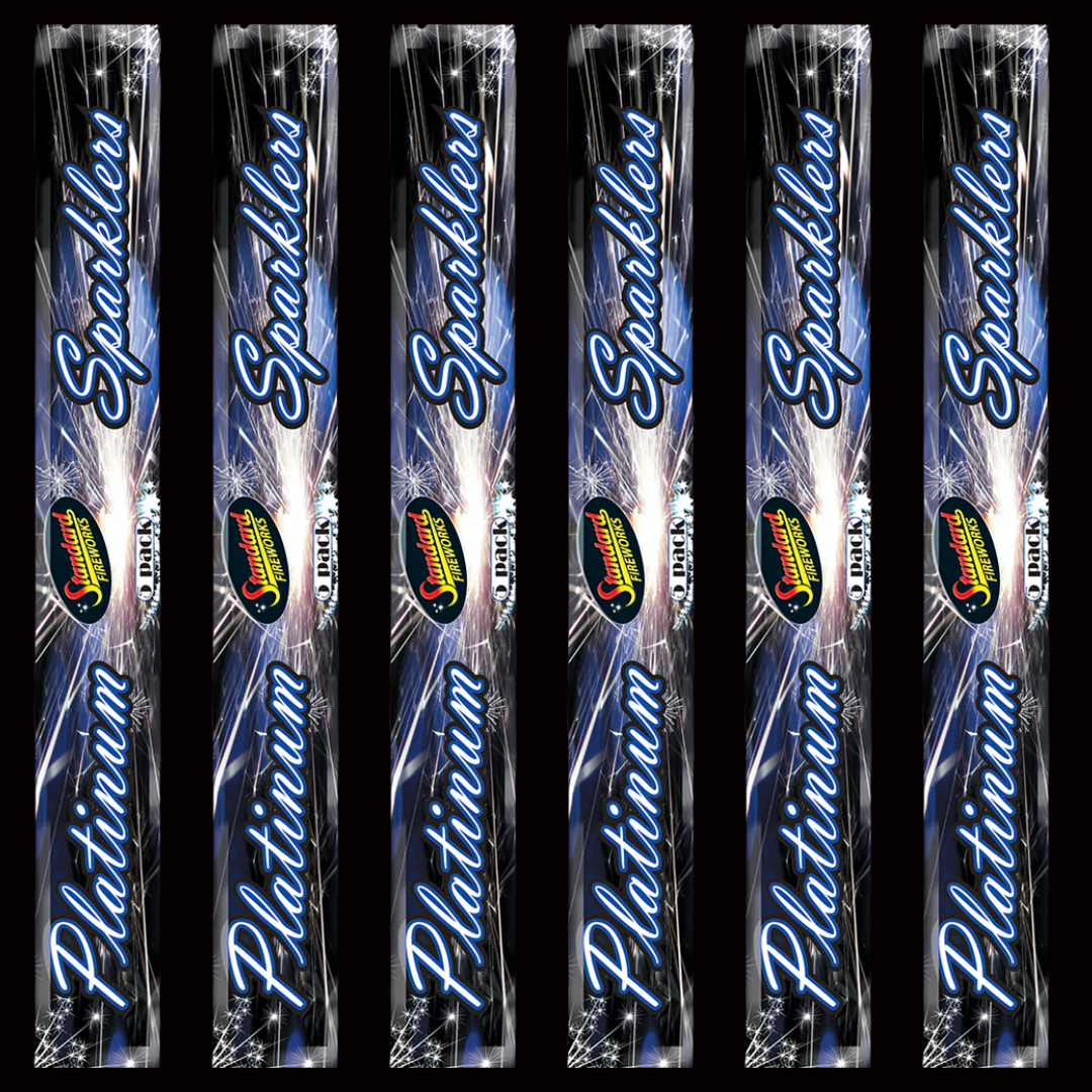 16" Sparklers (5 Pack) by Standard Fireworks - Multibuy 6 for £10 - Coventry Fireworks King