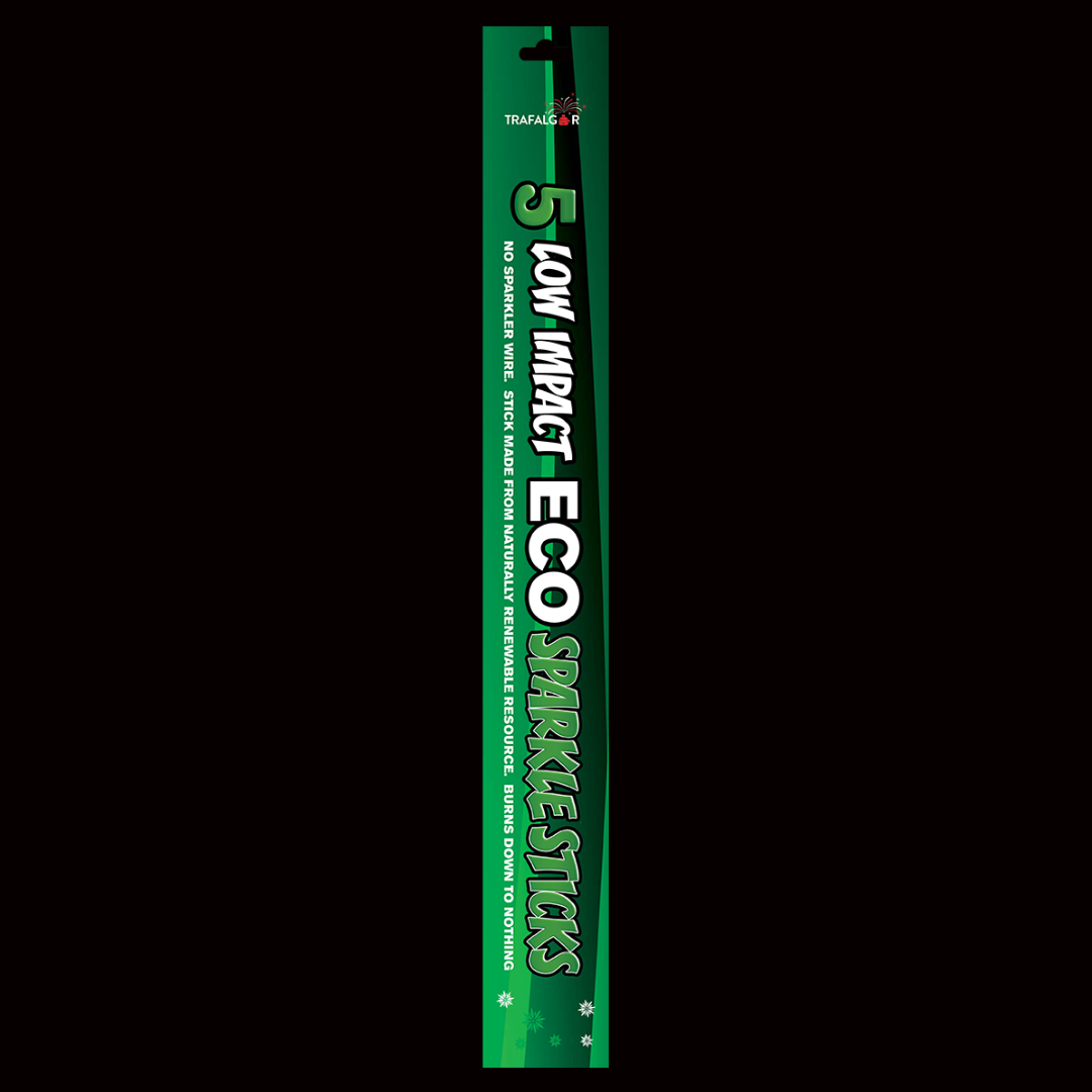 14" Eco Sparklers (5 Pack) by Trafalgar - Multibuy 5 for £10 - Coventry Fireworks King