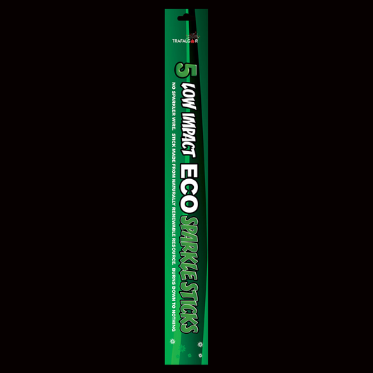 144 packets of 14" Eco Sparklers (5 Pack) by Trafalgar - Coventry Fireworks King