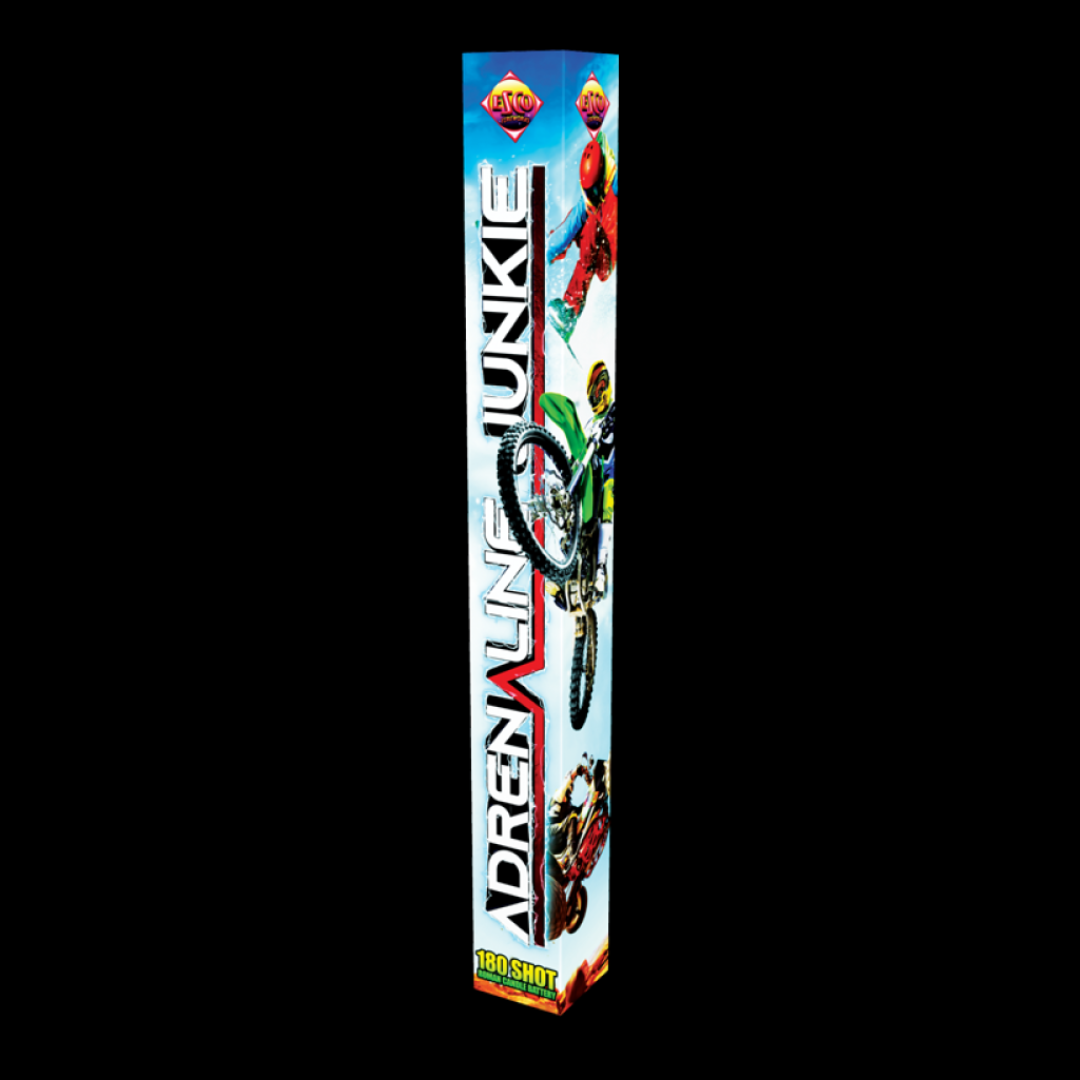 adrenaline junkie 180shot roman candle
