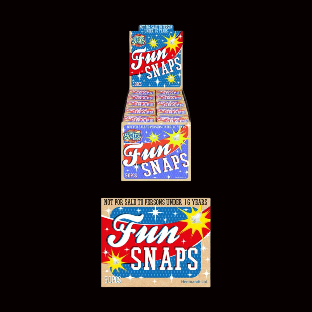 Fun Snaps Pop pops (50 Pack) by Henbrandt - Coventry Fireworks King