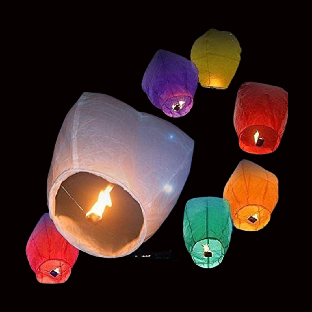 Eco-Friendly Bamboo Sky Lantern - Large - Coventry Fireworks King