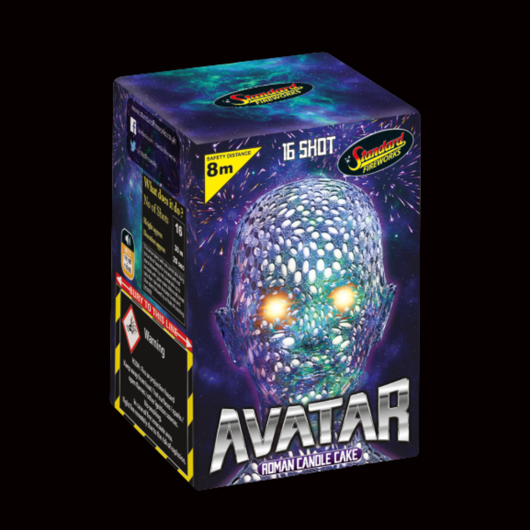 Avatar 16 Shot Cake by Standard Fireworks - Coventry Fireworks King