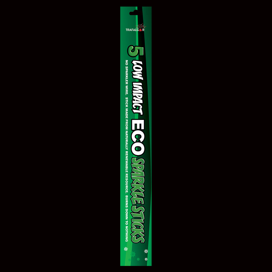 72 packets of 14" Eco Sparklers (5 Pack) by Trafalgar - Coventry Fireworks King